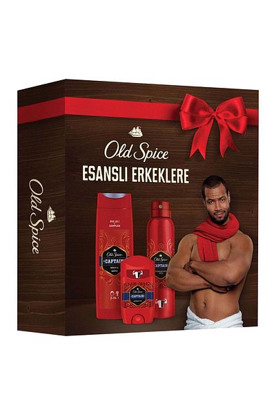 Old Spice Captain Christmas Package