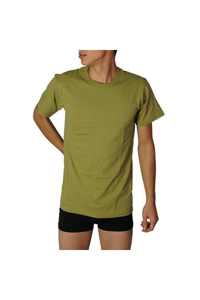 Seher Yıldızı Ανδρικό εσώρουχο 6 τεμαχίων - Poky, Crew Neck, μισό μανίκι, χτενισμένο βαμβάκι