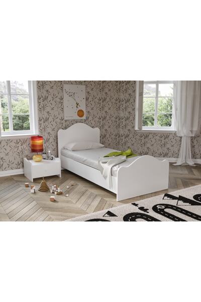 Baby Darling Mdf Zebra Çocuk Odası 5 Parça Set Beyaz %100 Mdf