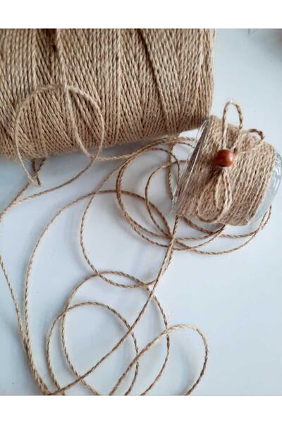 canan dizayn Kırnap Jüt Ip(keten ) Takribi 25 Mt 2 Mm ,