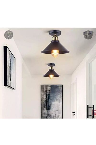 RİOLİGHT 30cm Retro Ceiling Luminaire-Chandelier - Price is for 1 Piece