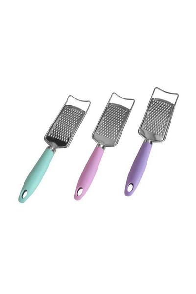 Penguen Green Silicone Handle Metal Hand Grater