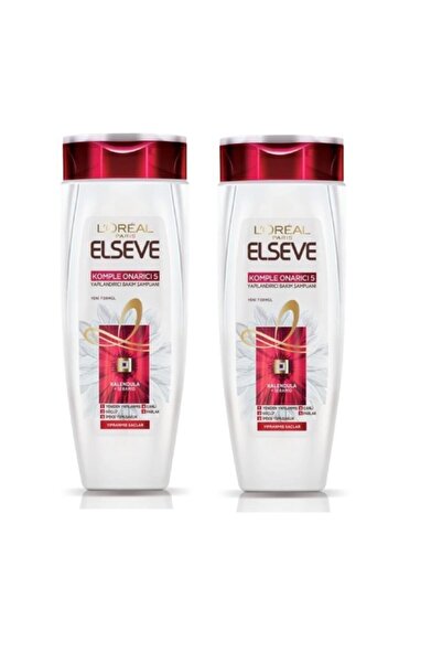 ELSEVE Complete Repair 5 Structuring Care Shampoo 360ml X2Pcs