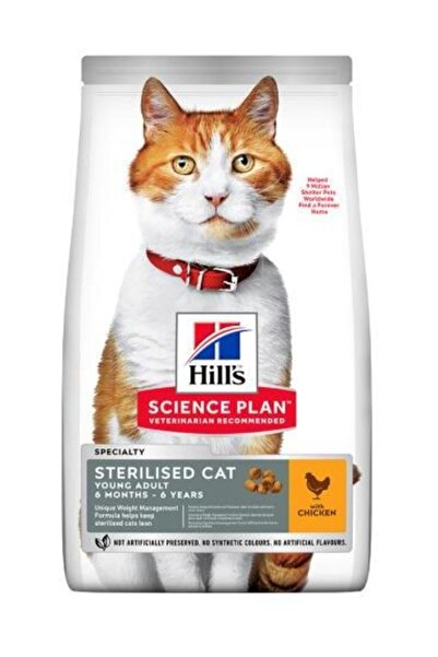 Hills Science Plan Sterilised Tavuklu Yetişkin Kedi Maması 3 kg