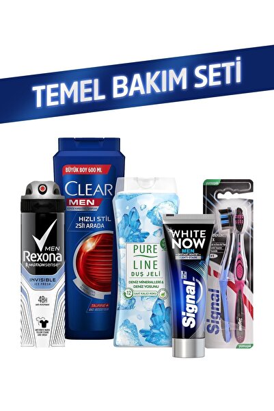 Clear Temel Bakım Seti - Erkek