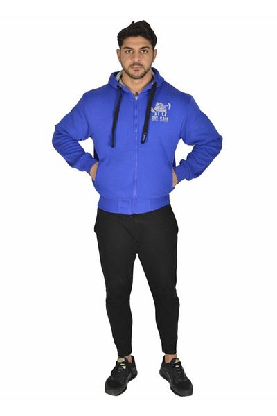 Big Sam Hooded Blue Tracksuit 3612