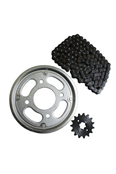 Muhtelif Honda Cbf 150 Zincir + Ön Dişli + Arka Dişli Set