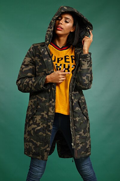 Collezione Women's Khaki Coat