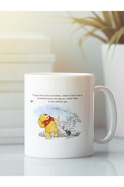 Genel Markalar Beyaz Kupa Bardak Winnie