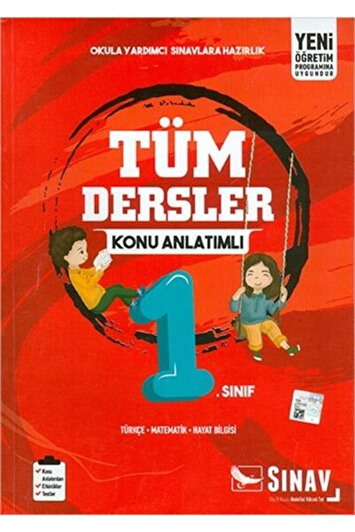 Sınav Yayınları 1.sınıf Tüm Dersler Konu Anlatımlı Kitap