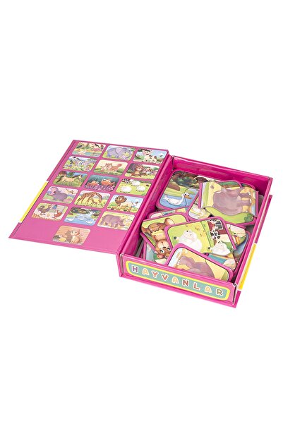Diytoy Hayvanları Tamamlama Kartları Bebek Yapboz