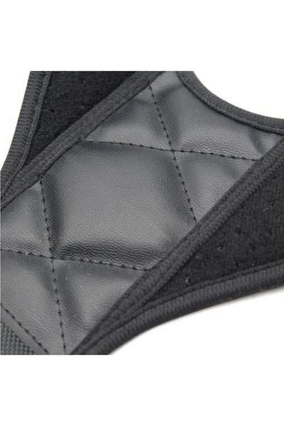 Ankaflex Unisex Μαύρος Όρθιος Κορσές Στάσης