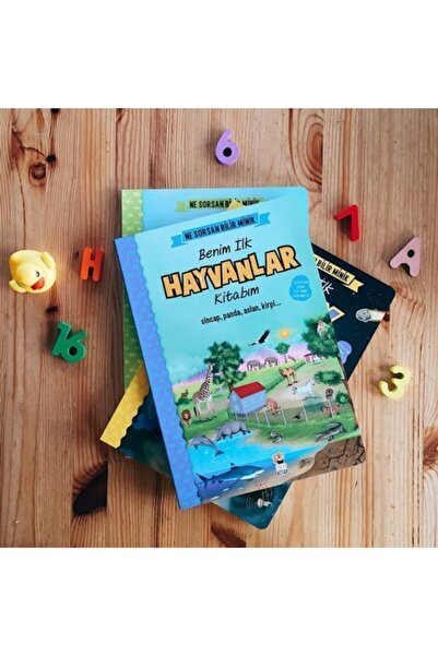 Sincap Kitap Ne Sorsan Bilir Minik - Ilk Büyük Hayvanlar Kitabım