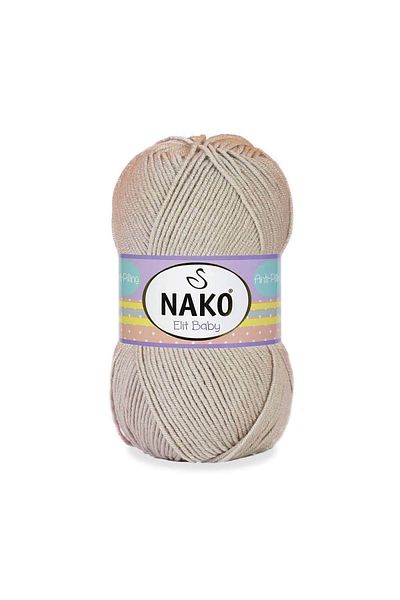 NAKO Elit Baby / Sponge Stone / 4470 / Pack of 5