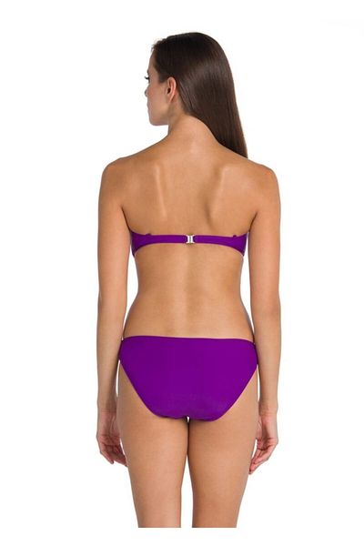 Dagi Lilafarbenes Monokini-Unterteil für Damen mit Schnürung