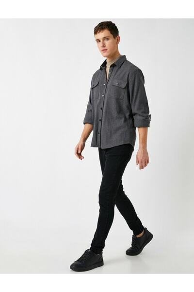 Koton Erkek Jean Pantolon Siyah 1yam43072ld