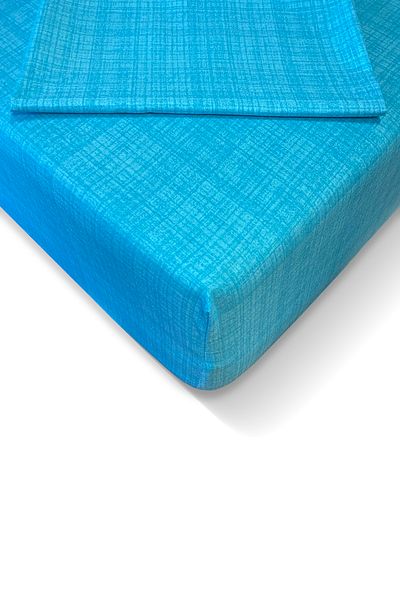 Alla Turca طقم شرشف مطاطي 120x200 سم من رانفورس - تركواز