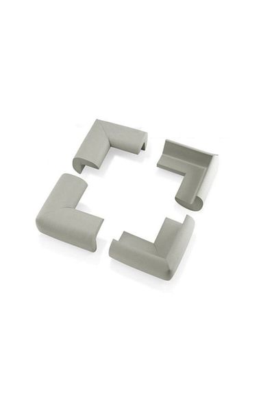 AGUBUGU BABY - Corner Protector - Rubber / Gray 4 Pcs