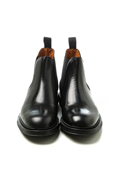 Frau Men's Black Boots 73l3 Beatles Leather Black