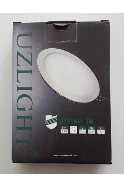 Uzlight Uzlıght 3w Sıva Altı Yuvarlak Led Panel