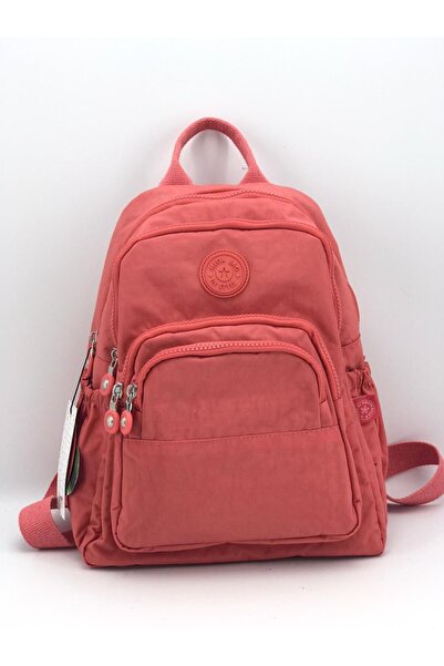 MEGA ÇANTA حقيبة ظهر نسائية من قماش كلينكير داستي روز