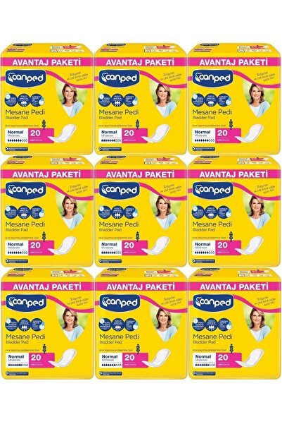Canped Mesane Pedi Avantaj Paket Klasık M-orta Boy Normal 180 Adet
