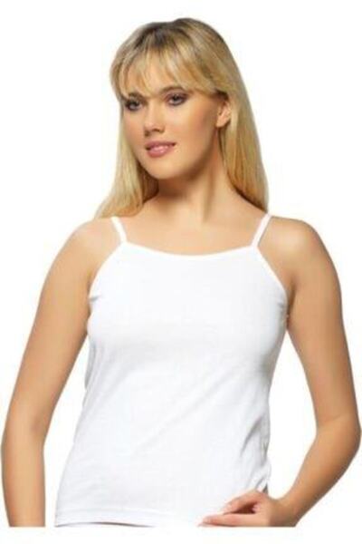 GÜMÜŞ 4047 موديل 2 عبوة - قميص داخلي نسائي من الليكرا وحزام حبل