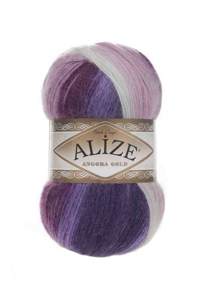 Alize Angora Gold Batik - 100g 550m 20% Wool 80% Acrylic Hand Knitting Lanyard 2630