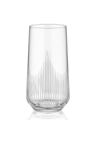 Paşabahçe Colored Glass Allegra Hisar Soft Drink Glass for 6 People