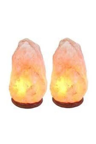 Eyüpoğlu 2 Adet Doğal Himalaya Tuz Lambası 3-4 Kg X2