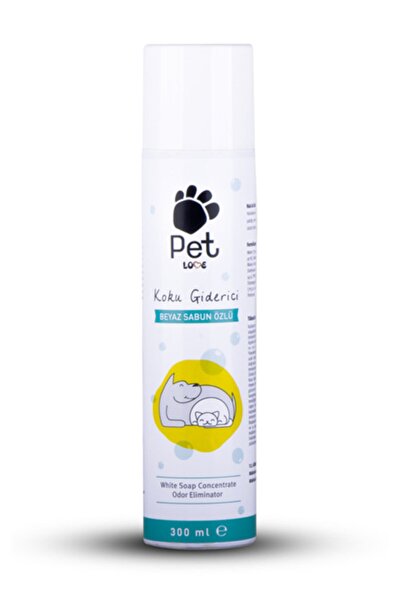 Pet Love Kokulu Beyaz Sabun Pet Koku Giderici 300 ml