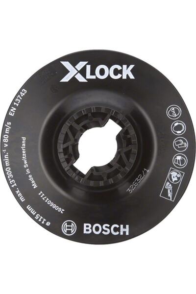 Bosch - X-lock - 115 Mm Fiber Disk Yumuşak Taban