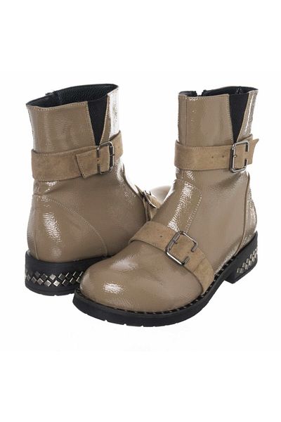 İriadam K111-3 Mink Women's Brown Large Size Boots