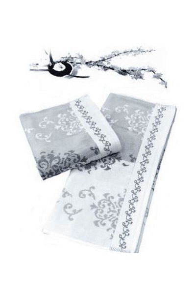Özdilek Emily Velvet Hand Towel Gray 50x90