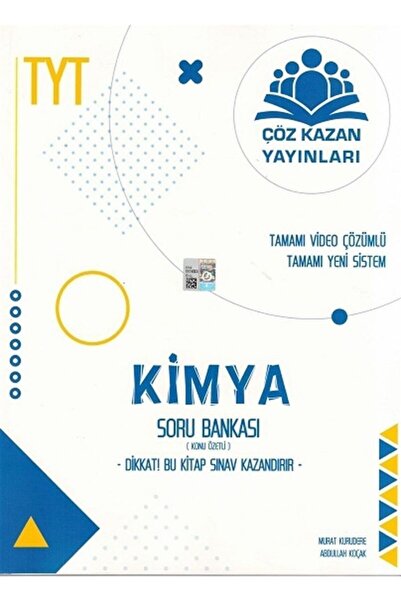 Çöz Kazan Yayınları Çöz Kazan TYT Kimya Konu Özetli Soru Bankası (Yeni) Çöz K...