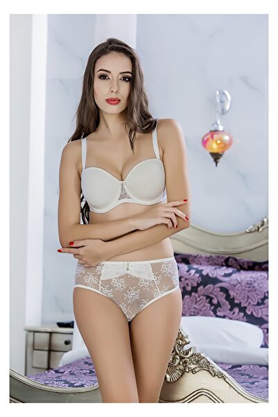 MOONLİGHT Kadın Ekru Desteksiz Sütyen 2133 80D