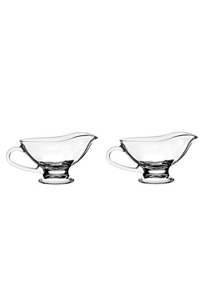Paşabahçe وعاء صلصة زجاجي للطاولة بمقبض، طراز P55012، وعاء صلصة زجاجي Pb-5501...