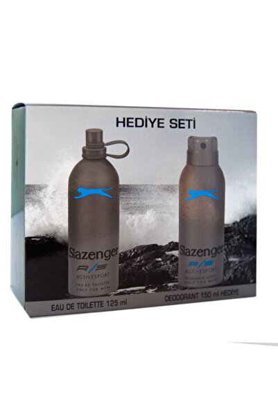 Slazenger Active Sport Edt 125 ml Erkek Parfüm +Deodorant Seti  7788291013649