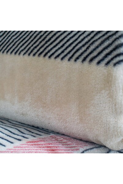 MİNK Red Lacasa Double Blanket - Polyester, 200x240cm, 1084