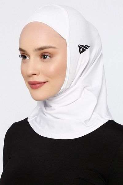 Ecardin Sports Bonnet - White -