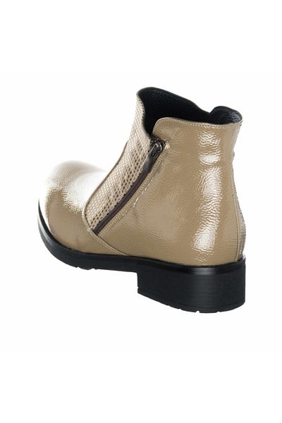 İriadam Women's Mink Patent Leather Boots