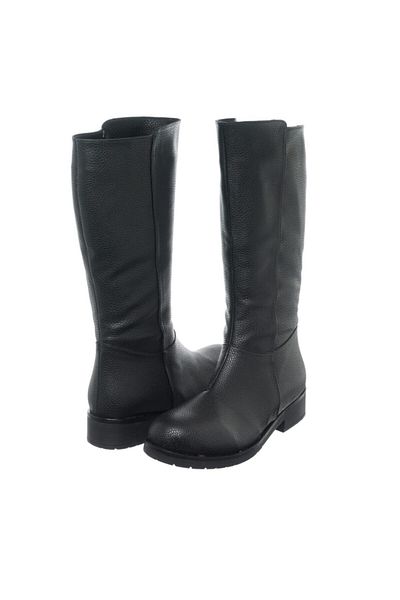 İriadam K341 Black Top Quality Wide Size Women's Boots