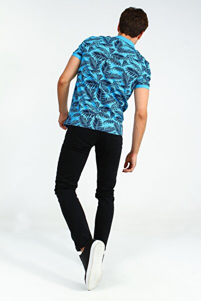 Collezione Ανδρικό μπλουζάκι με γιακά πόλο - κανονικό κοντό μανίκι