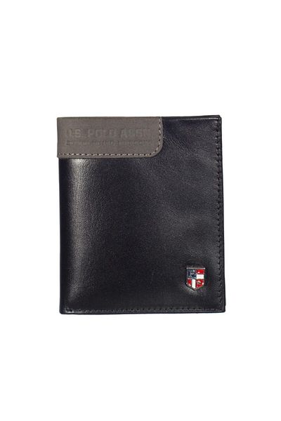 U.S. Polo Assn. Plcz7616 Black Men's Wallet