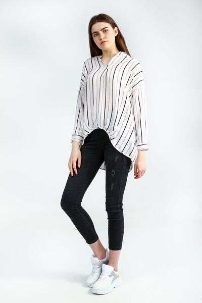 Collezione Red Ecru Women's Sports Blouse - Regular Fit, Long Sleeve