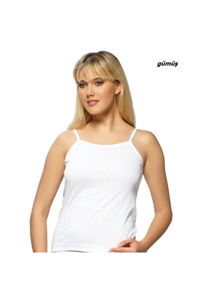 GÜMÜŞ Біла футболка з шнурком 6 штук 1-2-3-4-5-6-батал