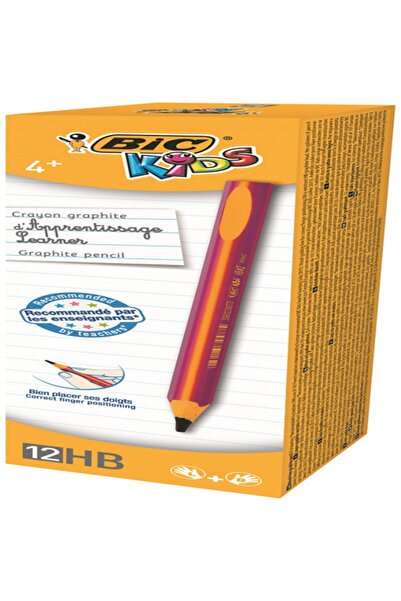 Bic قلم رصاص مثلث جامبو من كيدز إيفوليوشن وردي 919263 (عبوة واحدة مكونة من 12 قطعة)