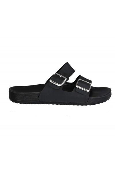 Ceyo Bahama-10 Orthopedic Black Men's Slippers