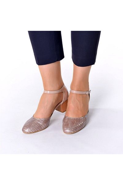İriadam 9797 حذاء نسائي بيج ليزار مقاس كبير