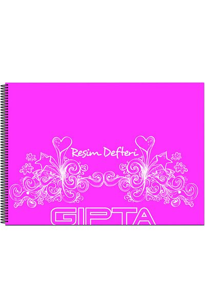 Gıpta Pp Cover Spiral Picture Notebook 17x24cm 25 Sheets (Pack of 12) 2076